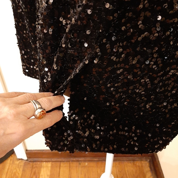 Joan Rivers Red Carpet Sequined Blazer - Picture 12 of 16
